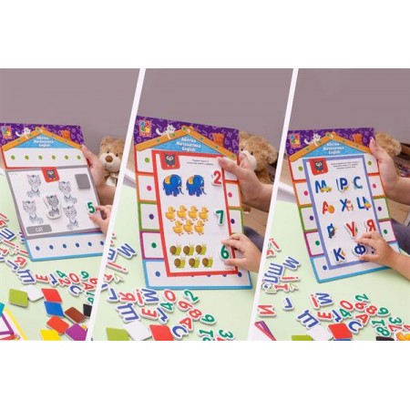 Обучающий набор Vladi Toys 3 в 1 Алфавит Математика English VT5412-04 Обучающий набор Vladi Toys 3 в 1 Алфавит Математика English VT5412-04
