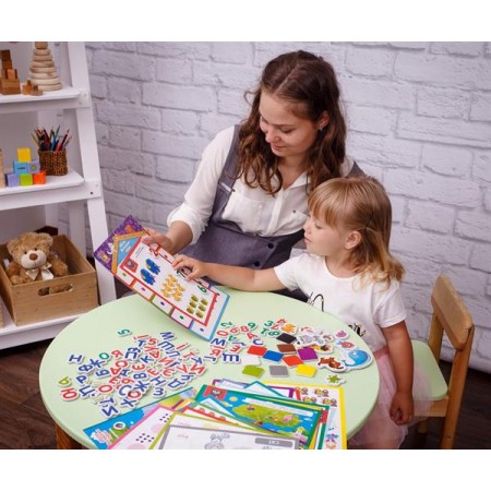 Обучающий набор Vladi Toys 3 в 1 Алфавит Математика English VT5412-04 Обучающий набор Vladi Toys 3 в 1 Алфавит Математика English VT5412-04