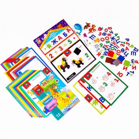 Обучающий набор Vladi Toys 3 в 1 Алфавит Математика English VT5412-04 Обучающий набор Vladi Toys 3 в 1 Алфавит Математика English VT5412-04