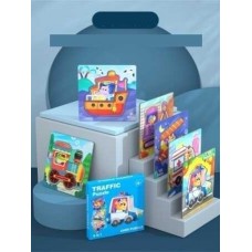 Деревянные рамки-вкладыши BabyToys 6 досок 14х14 см