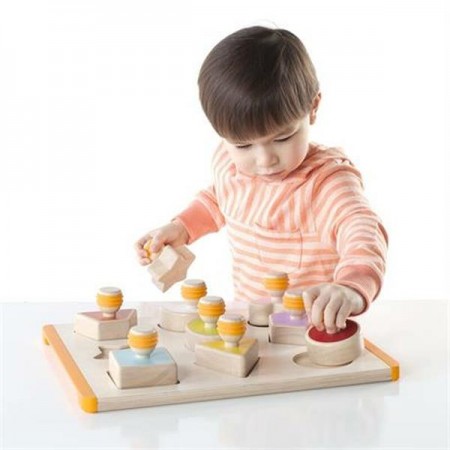 Рамка-вкладыш Guidecraft Manipulatives Формы с ручками G6742 Рамка-вкладыш Guidecraft Manipulatives Формы с ручками G6742