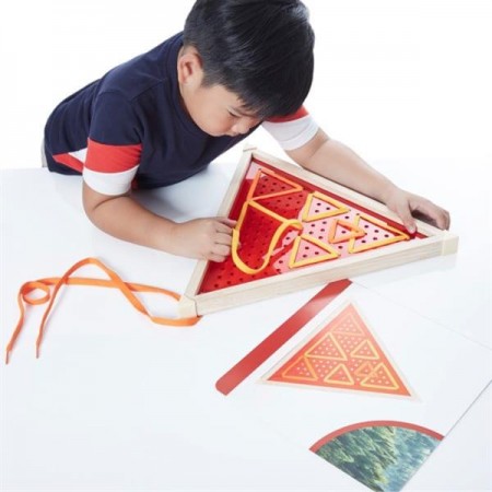 Шнурівка Guidecraft Manipulatives Великі фігури G6804 Шнурівка Guidecraft Manipulatives Великі фігури G6804