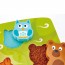 Тактильна рамка-вкладиш Hape Лісові звірята E1621 Тактильна рамка-вкладиш Hape Лісові звірята E1621