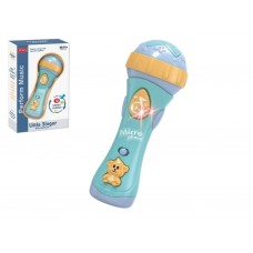 Мікрофон іграшковий Little Singer 24 см, музичний зі світлом FY912476