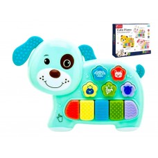 Пианино игрушечное Cute Piano 18 см, светящееся и музыкальное, микс видов (цена за 1шт) FY917253