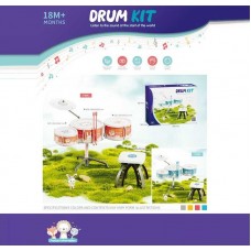 Детский барабан BabyToys 3903 E разные цвета