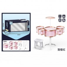 Детский барабан XBL 993-5 пластиковый разноцветный