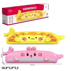 Дитяча іграшкова гармошка BabyToys E011-1A тварини різні кольори Дитяча іграшкова гармошка BabyToys E011-1A тварини різні кольори