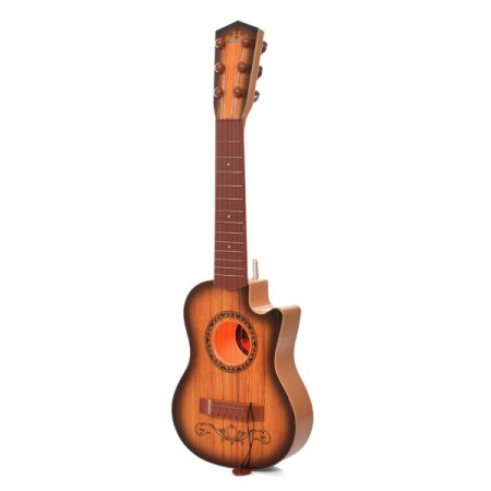 Детская гитара BabyToys 180A14 54см с чехлом Детская гитара BabyToys 180A14 54см с чехлом