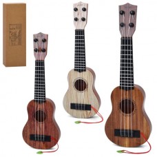 Детская гитара BabyToys 601A-3A 38см с медиатором