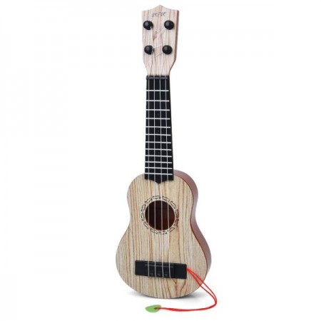 Детская гитара BabyToys 601A-3A 38см с медиатором Детская гитара BabyToys 601A-3A 38см с медиатором