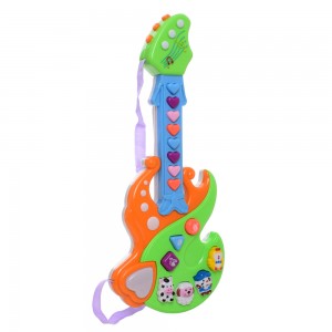 Детская игрушечная гитара 998B 39, 5см, муз, свет