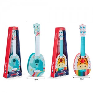 Детская игрушечная гитара 898-37-39 36см, струни 4шт, 2 види