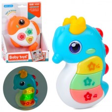 Интерактивная игрушка BabyToys 3307-1-3 со светом и музыкой Интерактивная игрушка BabyToys 3307-1-3 со светом и музыкой