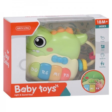 Дитячий піаніно BabyToys 5804-5805 з музикою та світлом