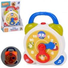 Дитячий годинник BabyToys 66010 з музикою та світлом