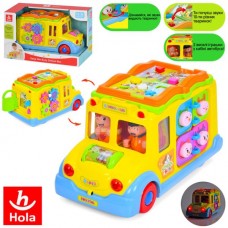 Игра 796 автобус 24см, едет, муз(англ), свет, трещотка, на бат-ке, в кор-ке Игра 796 автобус 24см, едет, муз(англ), свет, трещотка, на бат-ке, в кор-ке