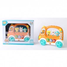 Детское пианино-автобус Игра 855-158A с музыкой и светом
