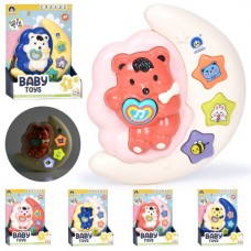 Детская игрушка мишка на луне BabyToys 988-12 музыка свет Детская игрушка мишка на луне BabyToys 988-12 музыка свет