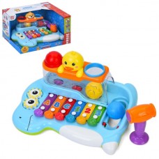 Игра D242-D243. ксилофон-6 тонов, стучалка-молоток, 3 шарика, шестерни, 2 вида (собака, утка), в кор-ке, 32-19-25,5см Игра D242-D243. ксилофон-6 тонов, стучалка-молоток, 3 шарика, шестерни, 2 вида (собака, утка), в кор-ке, 32-19-25,5см