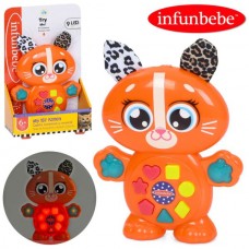 Игра LS5125 кот, 15,5-12-3см, музыка, свет, 2 режим громкости, ушки шуршат, на бат-ке, в кор-ке, 13,5-21-5,5см