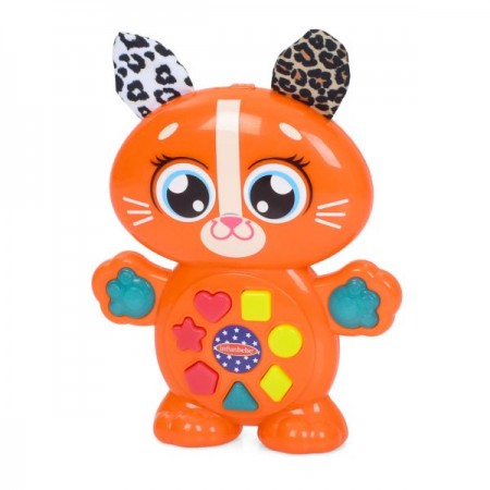 Интерактивная игрушка кот BabyToys LS5125 с музыкой и светом Интерактивная игрушка кот BabyToys LS5125 с музыкой и светом