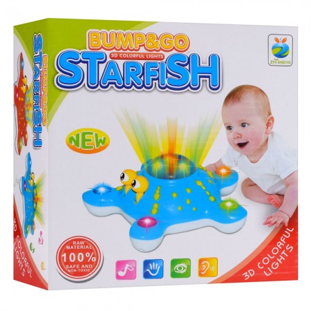 Інтерактивний краб BabyToys ZS8818 з музикою та світлом Інтерактивний краб BabyToys ZS8818 з музикою та світлом