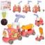 Каталка-ходунки паровоз BabyToys 6065 с музыкой и светом