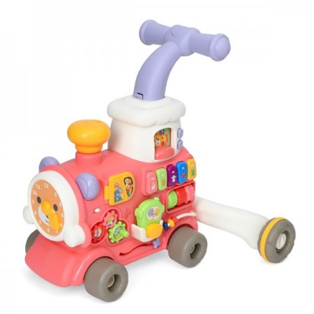 Каталка-ходунки паровоз BabyToys 6065 с музыкой и светом Каталка-ходунки паровоз BabyToys 6065 с музыкой и светом