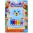 Детский ксилофон BabyToys 6 тонов с животными на листьях Детский ксилофон BabyToys 6 тонов с животными на листьях