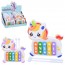 Детский ксилофон BabyToys 596K-3 единорог 5 тонов с палочками