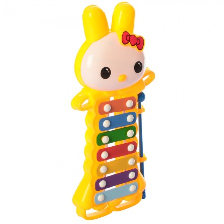 Дитячий ксилофон BabyToys 8860AB, 7 тонів, з паличкою