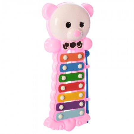 Дитячий ксилофон BabyToys 8860AB, 7 тонів, з паличкою
