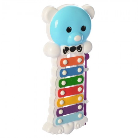 Дитячий ксилофон BabyToys 8860AB, 7 тонів, з паличкою