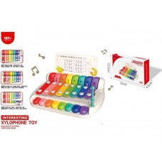Ксилофон детский BabyToys RT 1506 разноцветный Ксилофон детский BabyToys RT 1506 разноцветный