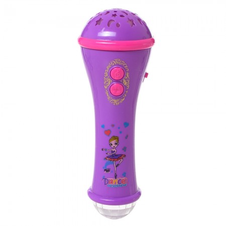 Детский микрофон BabyToys 2021-1A с проектором и музыкой Детский микрофон BabyToys 2021-1A с проектором и музыкой