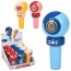 Детский микрофон BabyToys 8027-1B со светом и музыкой, 20см
