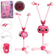 Микрофон детский BabyToys HY832-833-E со светом и музыкой