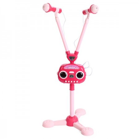 Микрофон детский BabyToys HY832-833-E со светом и музыкой Микрофон детский BabyToys HY832-833-E со светом и музыкой