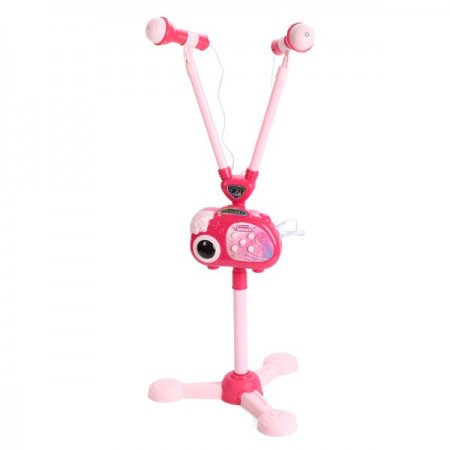 Микрофон детский BabyToys HY832-833-E со светом и музыкой Микрофон детский BabyToys HY832-833-E со светом и музыкой