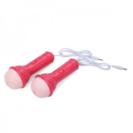Микрофон детский BabyToys HY832-833-E со светом и музыкой Микрофон детский BabyToys HY832-833-E со светом и музыкой