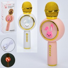 Детский микрофон BabyToys X6 со светом, USB зарядка Детский микрофон BabyToys X6 со светом, USB зарядка