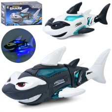 Музична іграшка акула BabyToys 3382 зі світлом і звуком