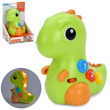 Музична іграшка BabyToys 6802 динозавр зі світлом та звуком