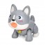 Музыкальная игрушка 690-19 кот, 16см, ходит музыка, 2 цвета, на бат-ке, в кор-ке