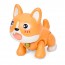 Музыкальная игрушка 690-19 кот, 16см, ходит музыка, 2 цвета, на бат-ке, в кор-ке