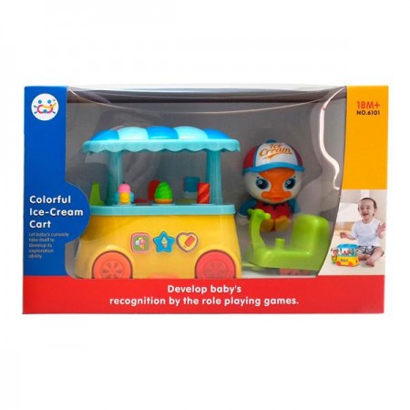 Музична іграшка Huile Toys Каченя з морозивом Музична іграшка Huile Toys Каченя з морозивом