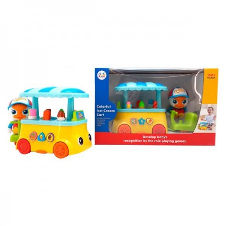 Музична іграшка Huile Toys Каченя з морозивом Музична іграшка Huile Toys Каченя з морозивом