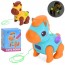 Музыкальная лошадка BabyToys QB-191Y ходит со светом