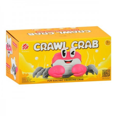 Танцующий краб BabyToys S-003A с музыкой, 22,5см Танцующий краб BabyToys S-003A с музыкой, 22,5см